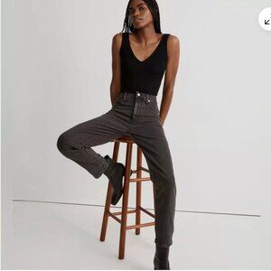 Madewell Perfect Vintage Jean in Black, Size 30P